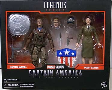 HASBRO MARVEL LEGENDS 2019 2PACK 映画版 CAPTAIN AMERICA: THE FIRST AVENGER CAPTAIN AMERICA & PEGGY CARTER [国内版]